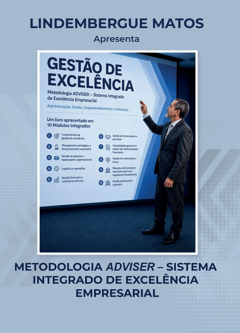 Capa do livro Gestão de Excelência, Metodologia ADVISER